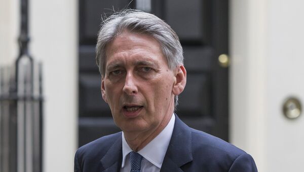 Philip Hammond, ministro de Exteriores de Reino Unido - Sputnik Mundo