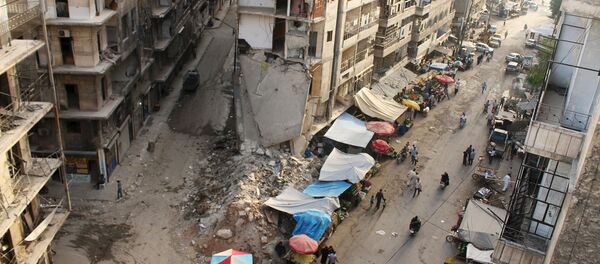 Situación en la región de la ciudad de Alepo en Siria Situación en la región de la ciudad de Alepo en Siria - Sputnik Mundo