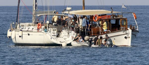 Activistas propalestinos - Sputnik Mundo