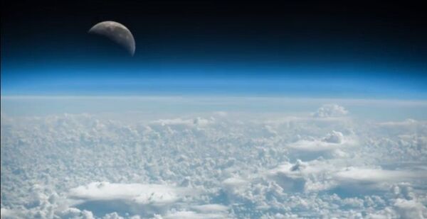 La Luna vista desde la órbita terrestre - Sputnik Mundo