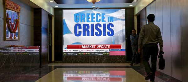 Сrisis de la deuda en Grecia - Sputnik Mundo