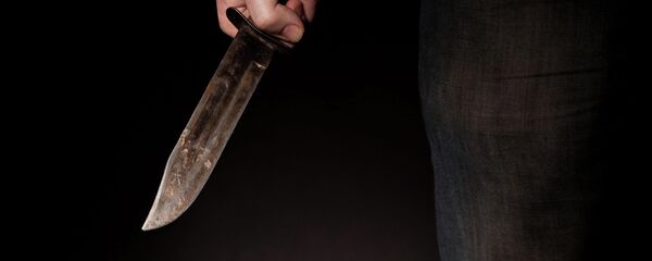 Criminal con cuchillo - Sputnik Mundo