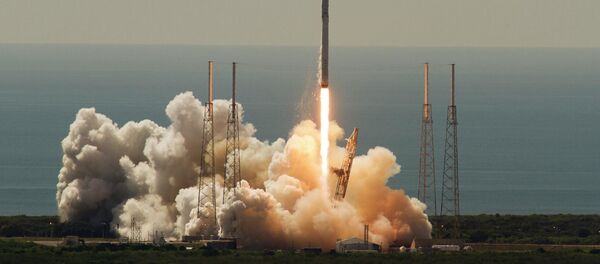 Lanzamiento de un cohete espacial de EEUU (archivo) - Sputnik Mundo