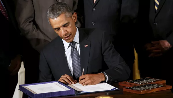 Barack Obama, presidente de EEUU - Sputnik Mundo