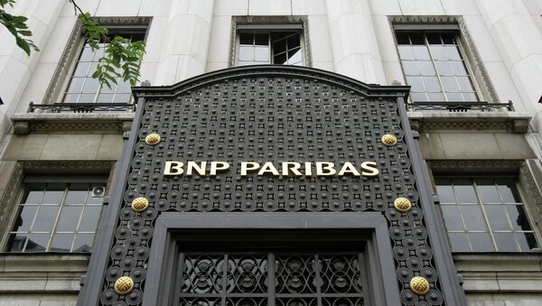 Logo del banco francés BNP Paribas - Sputnik Mundo