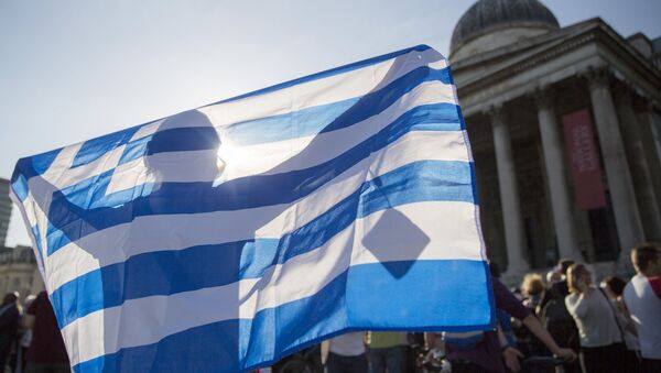 La bandera de Grecia - Sputnik Mundo