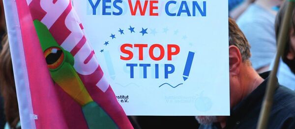 Manifestación contra TTIP - Sputnik Mundo