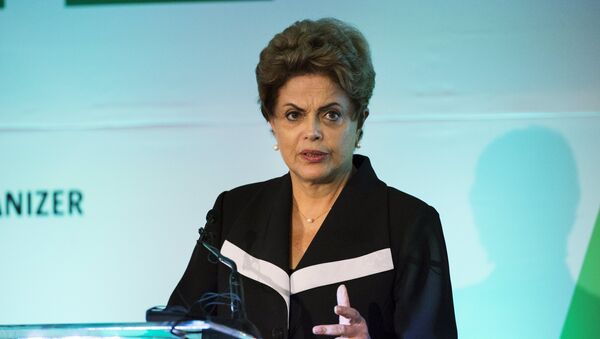 Dilma Rousseff, presidenta de Brasil - Sputnik Mundo