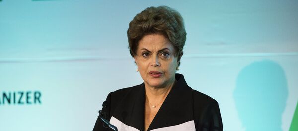 Dilma Rousseff, presidenta de Brasil - Sputnik Mundo