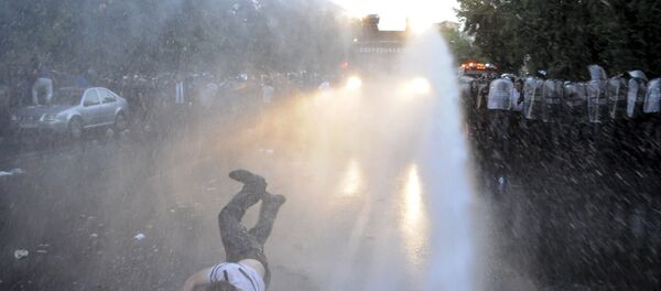 Manifestantes en Armenia (Archivo) - Sputnik Mundo