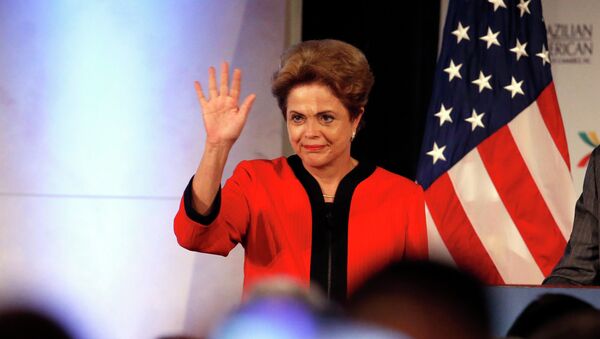 Dilma Rousseff, presidenta de Brasil - Sputnik Mundo