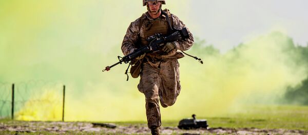 Un marine estadounidense - Sputnik Mundo