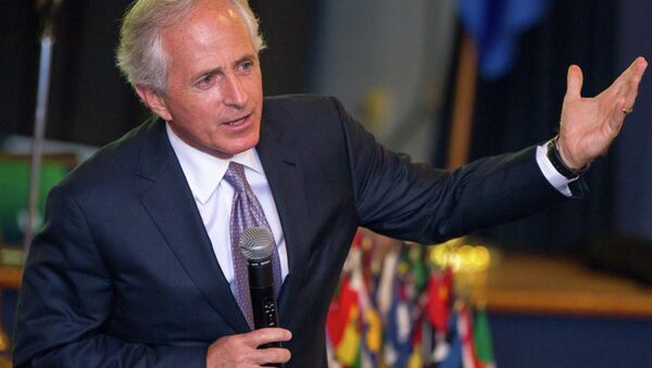 Bob Corker, jefe del comité de Relaciones Exteriores del Senado de EEUU - Sputnik Mundo