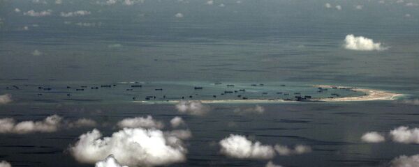 Una de las islas del archipiélago Spratley en el Mar del Sur de China - Sputnik Mundo