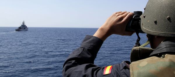 Marino español durante las maniobras (Archivo) - Sputnik Mundo