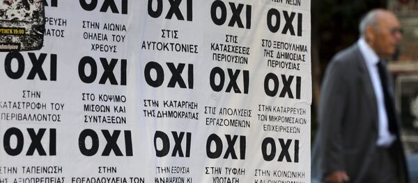 Situación en Atenas - Sputnik Mundo