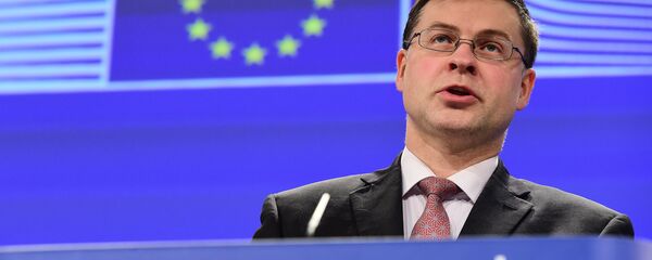 Vicepresidente de la Comisión Europea, Valdis Dombrovskis - Sputnik Mundo