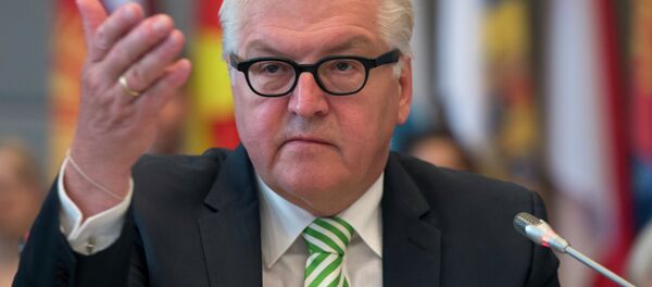 Frank-Walter Steinmeier, ministro de Exteriores de Alemania Frank-Walter Steinmeier, ministro de Exteriores de Alemania - Sputnik Mundo