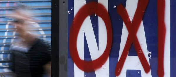 Las intenciones del no y el sí empatan en Grecia - Sputnik Mundo