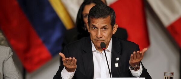 Ollanta Humala, presidente de Perú - Sputnik Mundo
