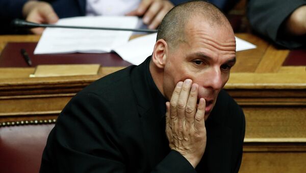 Yanis Varufakis, ministro de Finanzas de Grecia - Sputnik Mundo