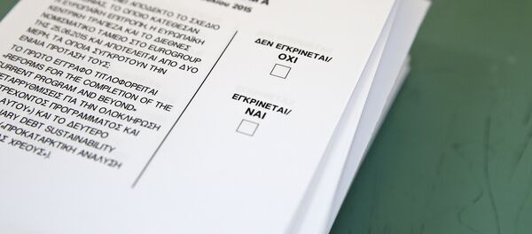 Grecia celebra este domingo referéndum sobre deuda - Sputnik Mundo