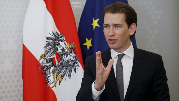 Sebastian Kurz, canciller de Austria - Sputnik Mundo