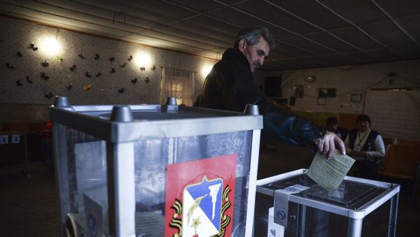 Referéndum sobre el estatus político de Crimea de 2014 Referéndum sobre el estatus político de Crimea de 2014 - Sputnik Mundo