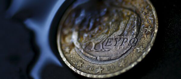 Moneda de un euro - Sputnik Mundo