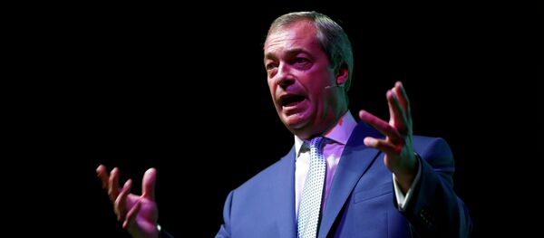 Nigel Farage, líder del Partido por la Independencia de Reino Unido (UKIP) Nigel Farage, líder del Partido por la Independencia de Reino Unido (UKIP) - Sputnik Mundo
