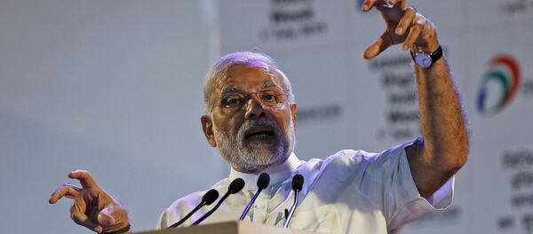 Narendra Modi, primer ministro de la India - Sputnik Mundo