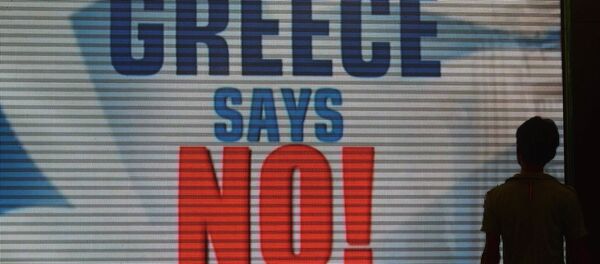 Situación en Grecia - Sputnik Mundo
