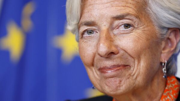 Christine Lagarde, directora del Fondo Monetario Internacional - Sputnik Mundo