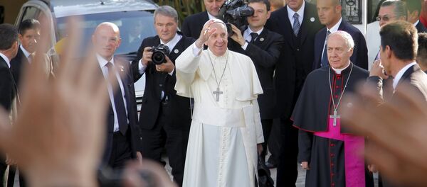 Papa Francisco en Quito Papa Francisco en Quito - Sputnik Mundo