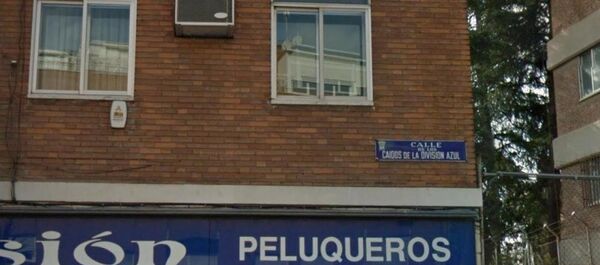 Calle de los Caídos de la División Azul en Madrid - Sputnik Mundo
