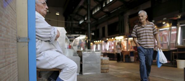 Situación en Atenas Situación en Atenas - Sputnik Mundo