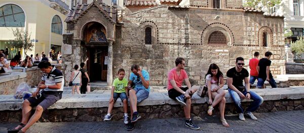 Situación en Atenas - Sputnik Mundo