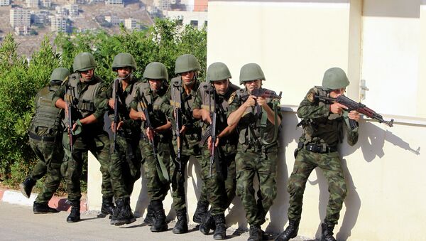 Fuerzas de seguridad palestinas - Sputnik Mundo