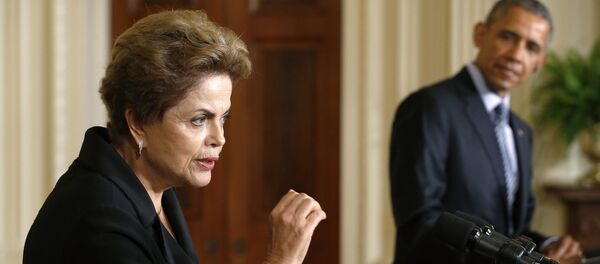 Dilma Rousseff y Barack Obama Dilma Rousseff y Barack Obama - Sputnik Mundo
