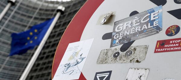 Сrisis de la deuda en Grecia - Sputnik Mundo