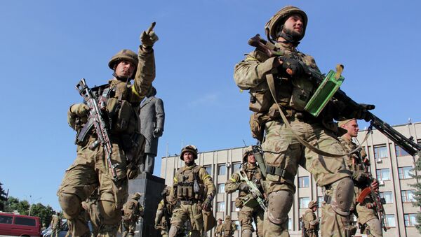 Militares ucranianos (Archivo) - Sputnik Mundo