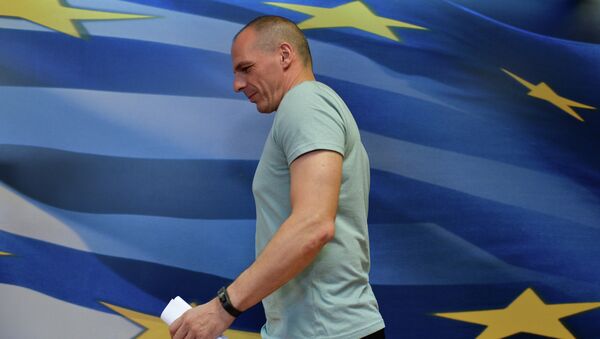 Yanis Varufakis, exministro de Finanzas de Grecia - Sputnik Mundo