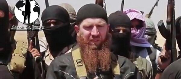 Señor de la guerra rusoparlante de Estado Islámico, Abu Omar al-Shishani Señor de la guerra rusoparlante de Estado Islámico, Abu Omar al-Shishani - Sputnik Mundo