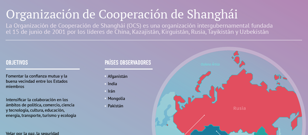 Organización de Cooperación de Shanghái - Sputnik Mundo