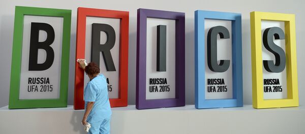 Cumbre de BRICS en Ufá, Rusia, el 7 de julio, 2015 - Sputnik Mundo