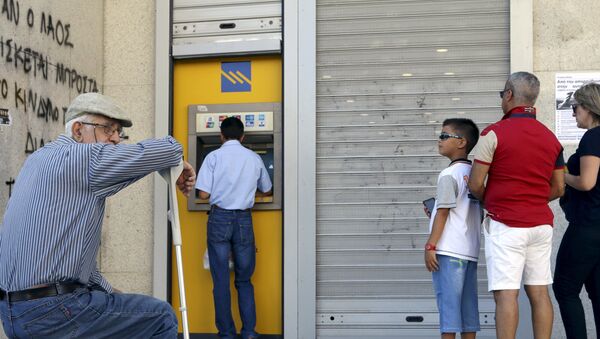 Situación en Atenas - Sputnik Mundo