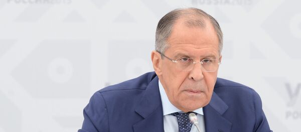 Serguéi Lavrov, ministro de Asuntos Exteriores de Rusia, el 9 de julio, 2015 - Sputnik Mundo