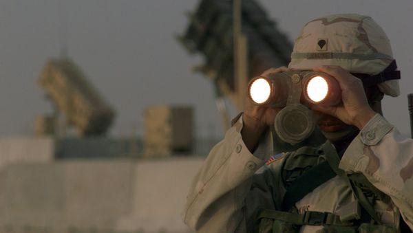 Soldado estadounidense en la base militar en Catar (archivo) Soldado estadounidense en la base militar en Catar (archivo) - Sputnik Mundo