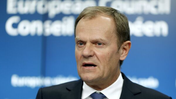 Donald Tusk, presidente del Consejo Europeo - Sputnik Mundo