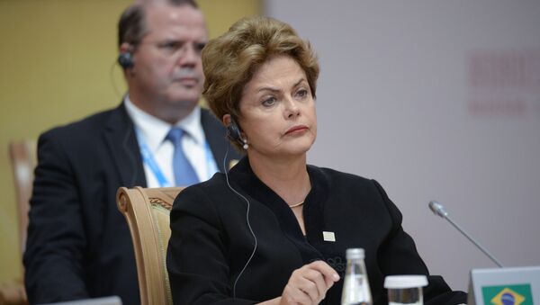 Dilma Rousseff, presidenta de Brasil - Sputnik Mundo